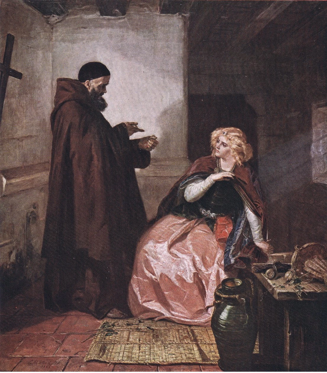 Giulietta e frate Lorenzo, da William Schakespeare